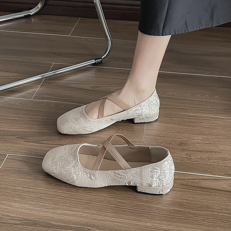 Women'S Fashion For 2025 - Duże rozmiary baleriny damskie obuwie wiosenne