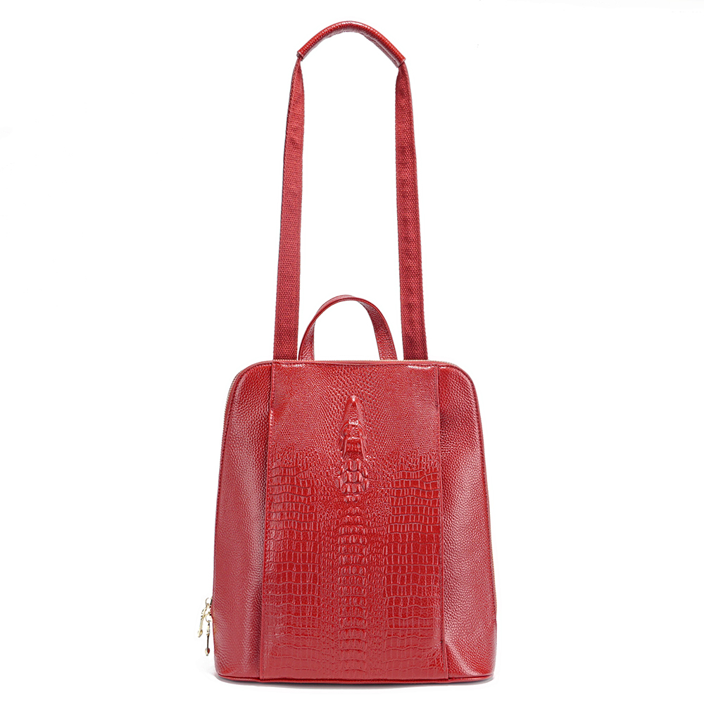 Women'S Fashion Magazines - Plecak damski Zency, 100% skóra naturalna,