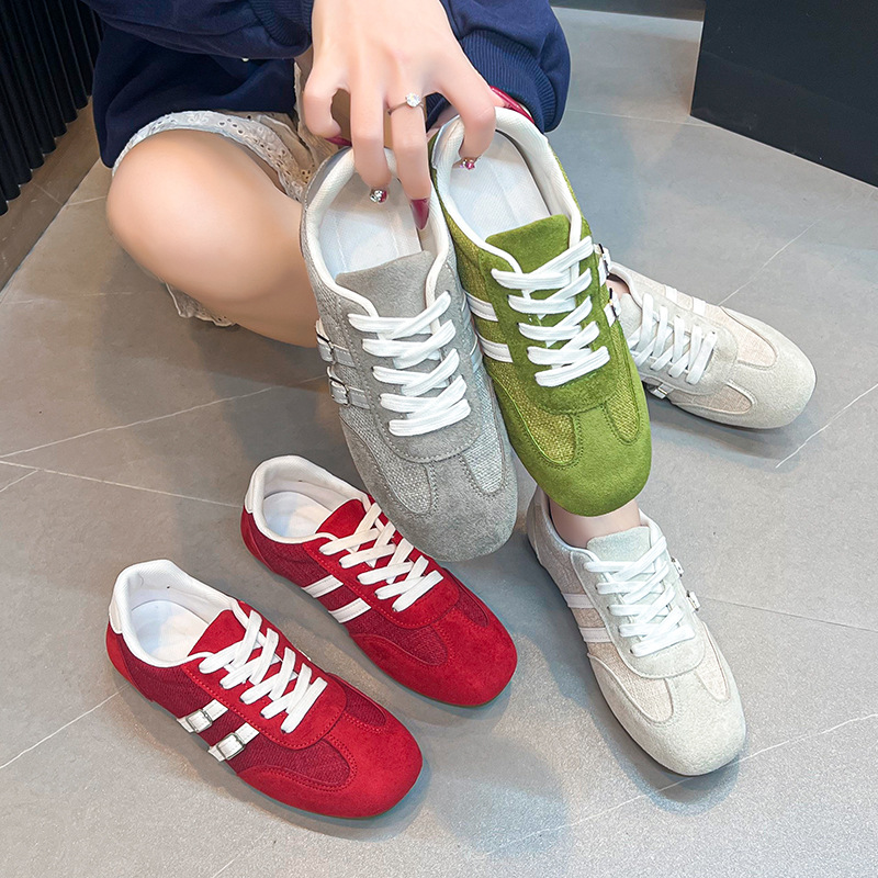 Women'S Fashion Tennis Shoes - Damskie tenisówki, płaskie buty sportowe, modne