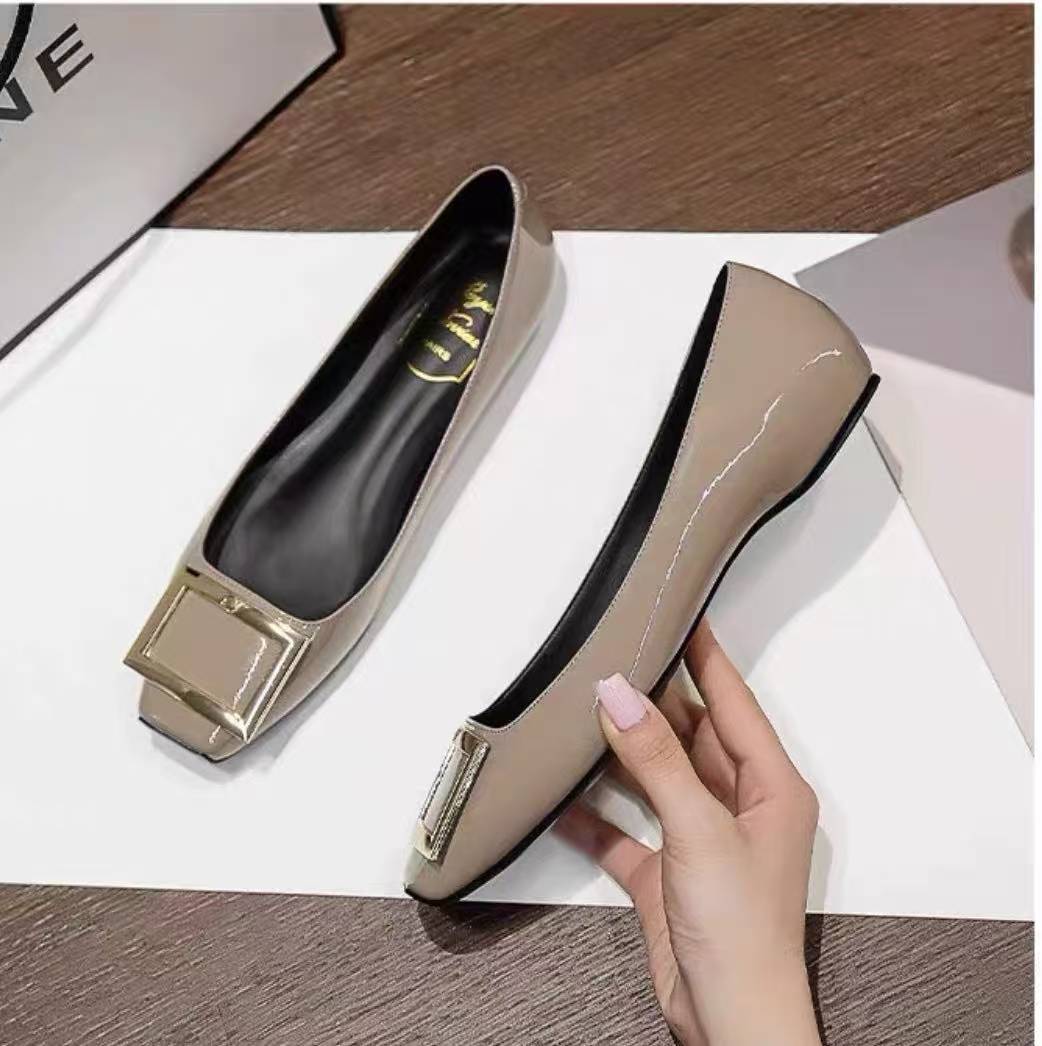 Women'S Fashion For 2025 - Nowe baleriny damskie 2025, zapinane na