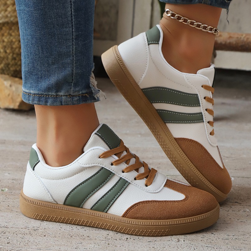 Women'S Fashion Tennis Shoes - Damskie tenisówki 2026, płaskie, modne buty