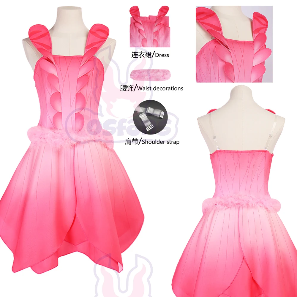 Off Shoulder Top - Kostium cosplay Eliny z filmu Fairytopia,