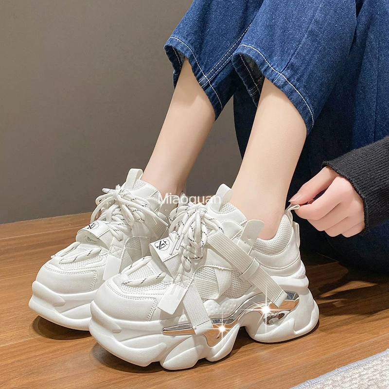 Buty sportowe na platformie te – Women'S Fashion Tennis Shoes recenzja i cena