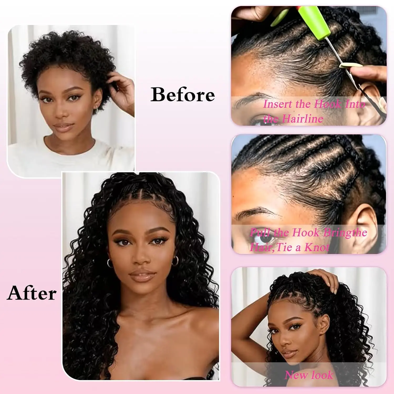 Naturalne, czarne, głęboko fal – Women Fashion Hair Style recenzja i cena