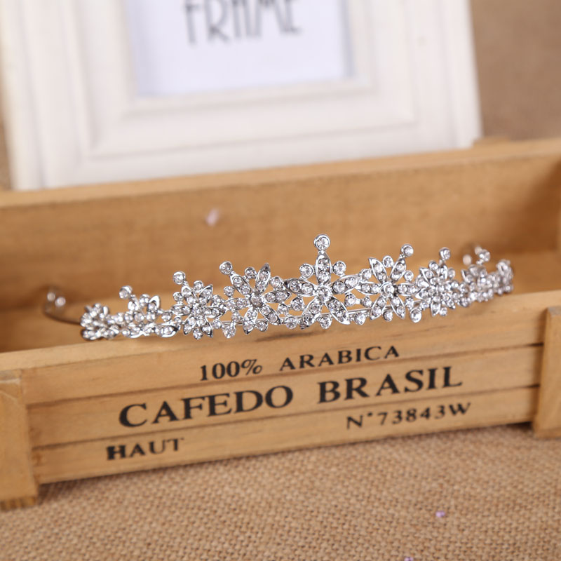 Kryształowa tiara ślubna do wł – Women Fashion Hair Style recenzja i cena