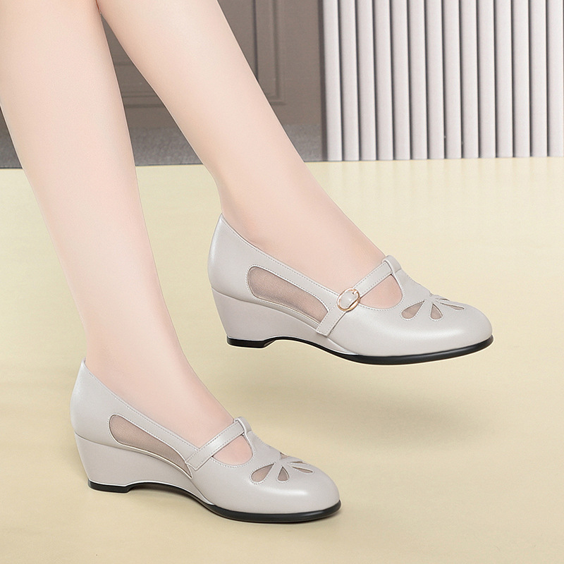 Damskie letnie buty na koturni – Women'S Fashion Middle Ages recenzja i cena