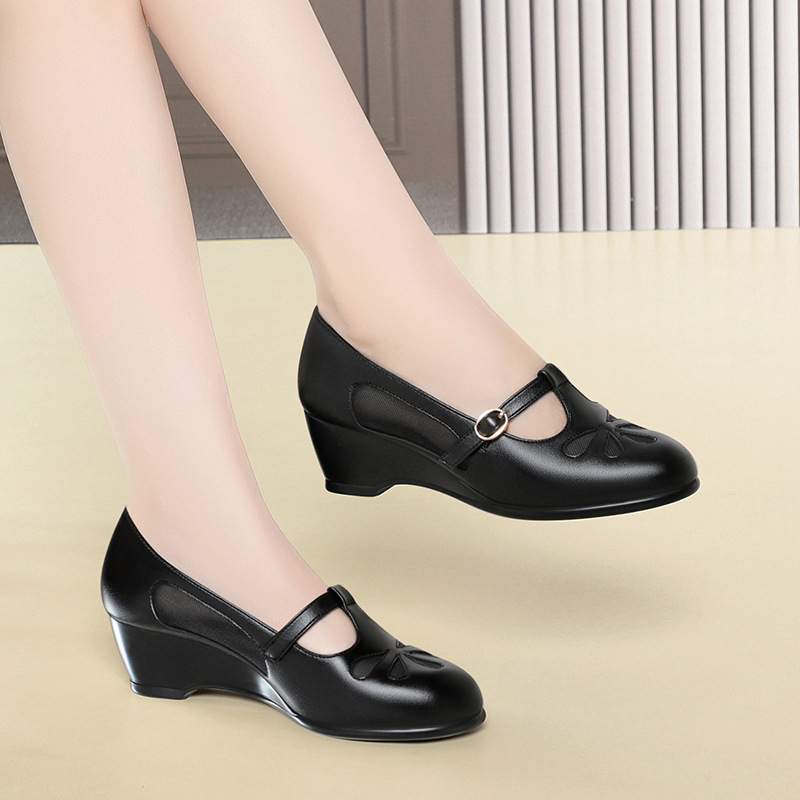 Damskie letnie buty na koturni – Women'S Fashion Middle Ages recenzja i cena