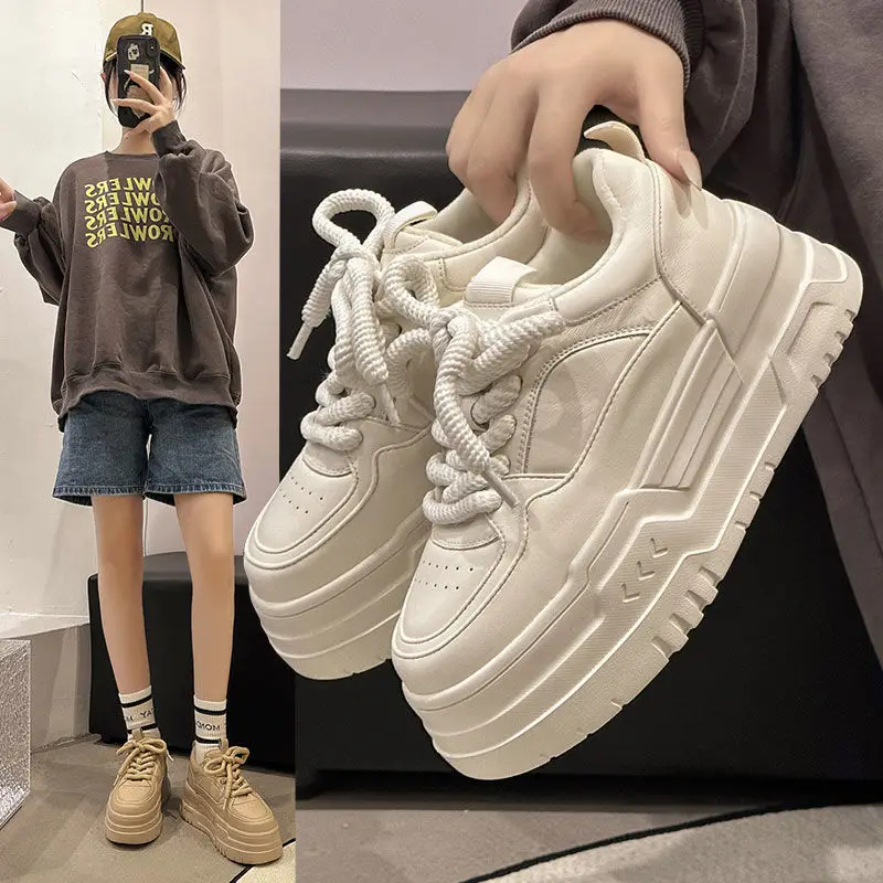 Damskie sneakersy wiosenno-jes – Women'S Fashion Tennis Shoes recenzja i cena