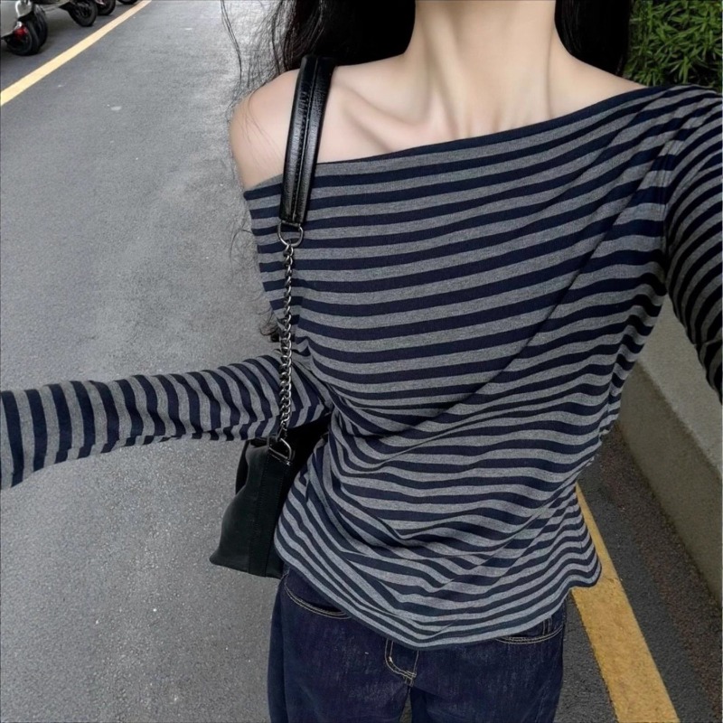 Damska bluzka w stylu vintage  – Off Shoulder Top recenzja i cena