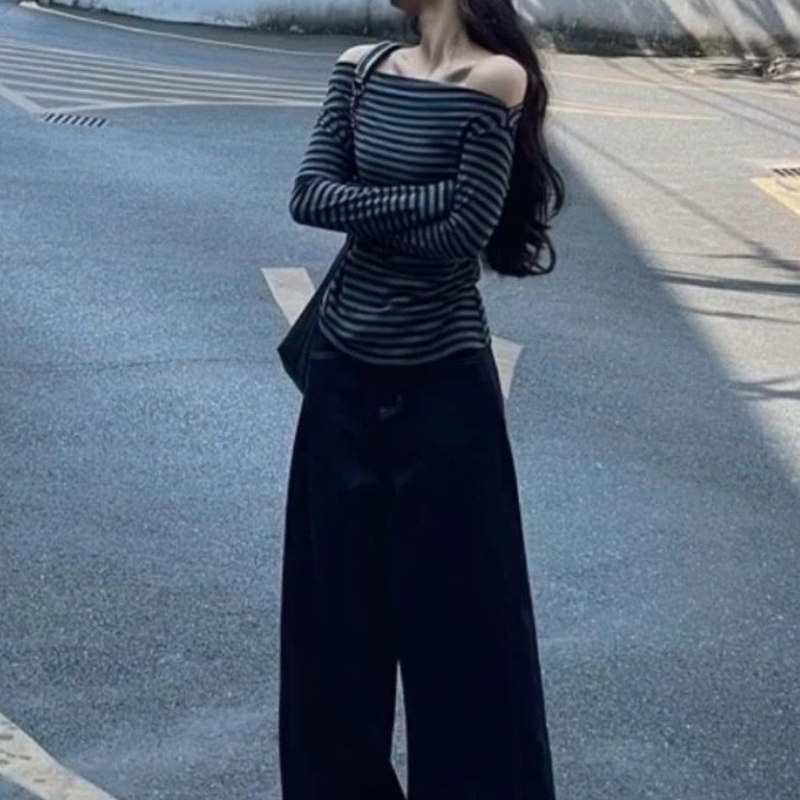 Damska bluzka w stylu vintage  – Off Shoulder Top recenzja i cena