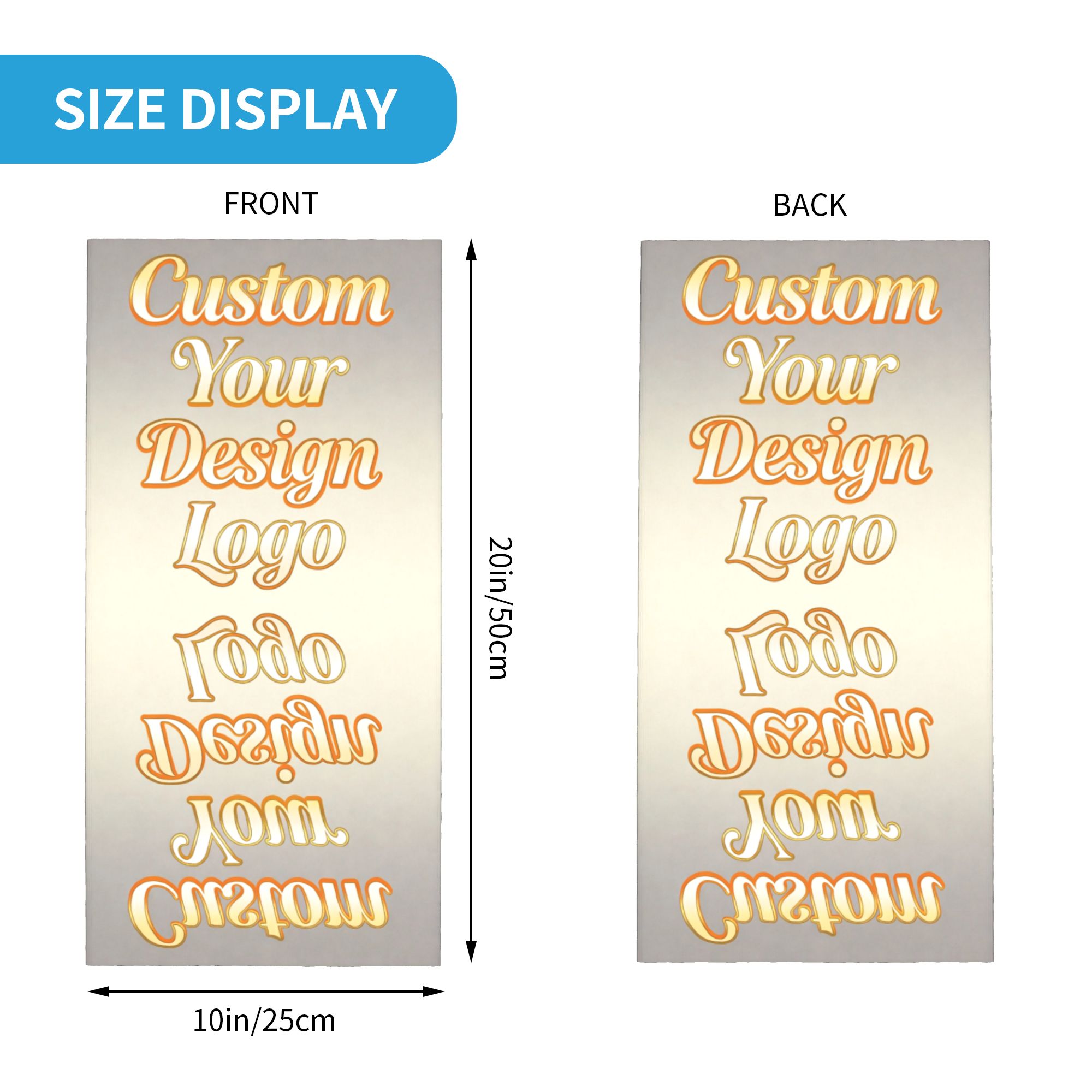 Personalizowana bandana/komin  – Women Fashion Logo Design recenzja i cena