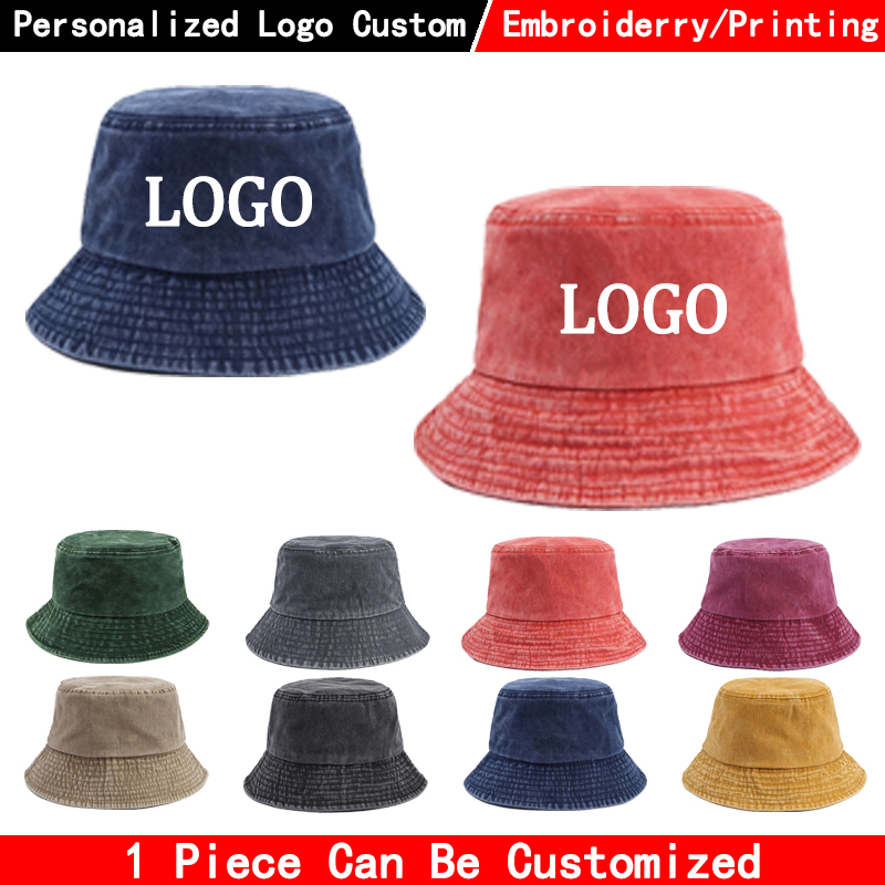 Czapka typu bucket hat z denim – Women Fashion Logo Design recenzja i cena