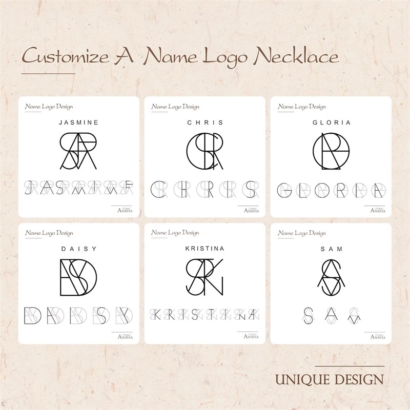 Spersonalizowany naszyjnik z l – Women Fashion Logo Design recenzja i cena