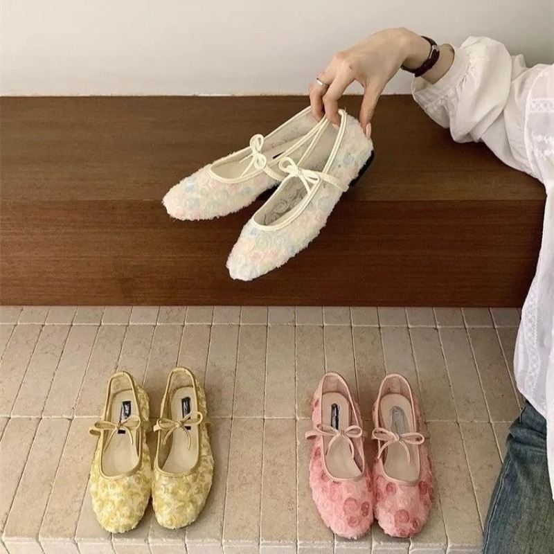 Delikatne Nowe Chińskie Różane – Women'S Fashion Walking Shoes recenzja i cena