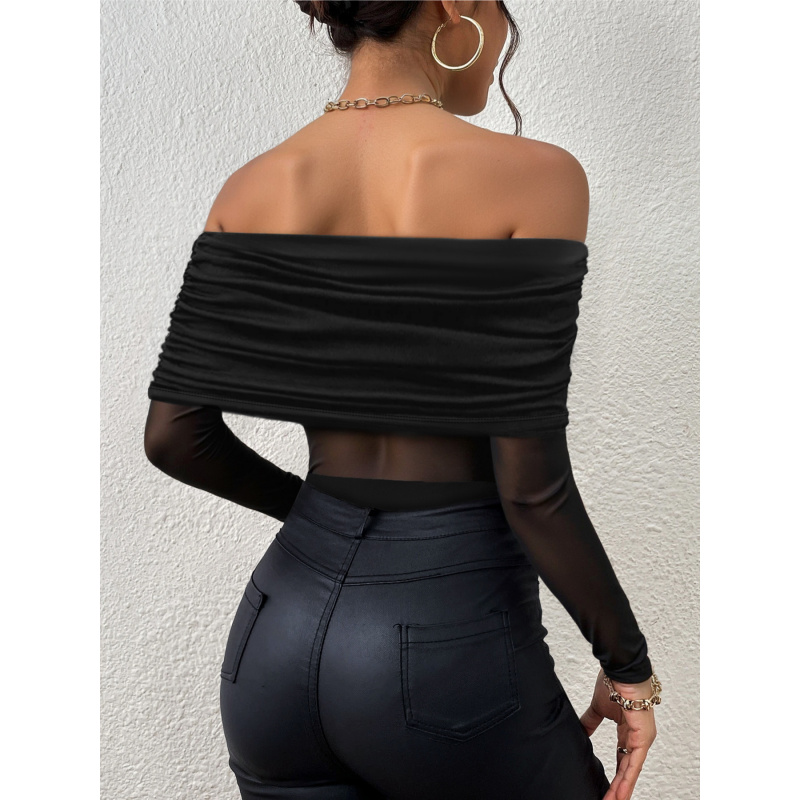 Wiosenno-jesienna bluzka z odk – Off Shoulder Top recenzja i cena