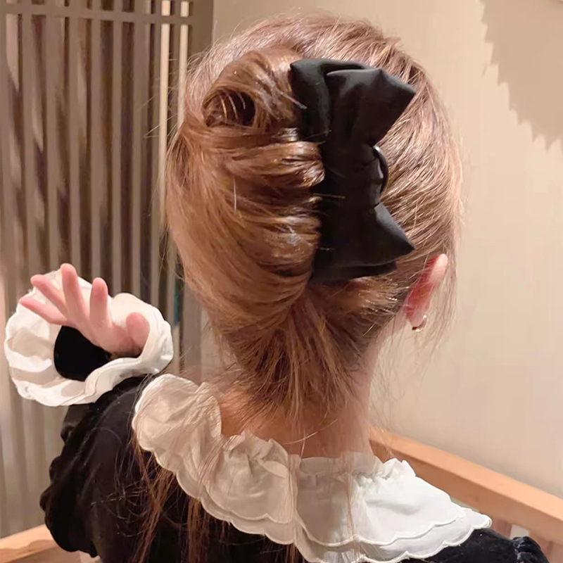 Eleganckie koreańskie kokardki – Women Fashion Hair Style recenzja i cena