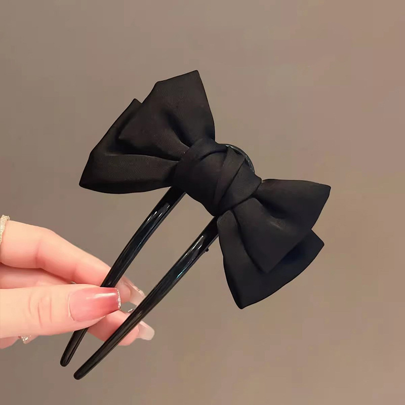 Eleganckie koreańskie kokardki – Women Fashion Hair Style recenzja i cena