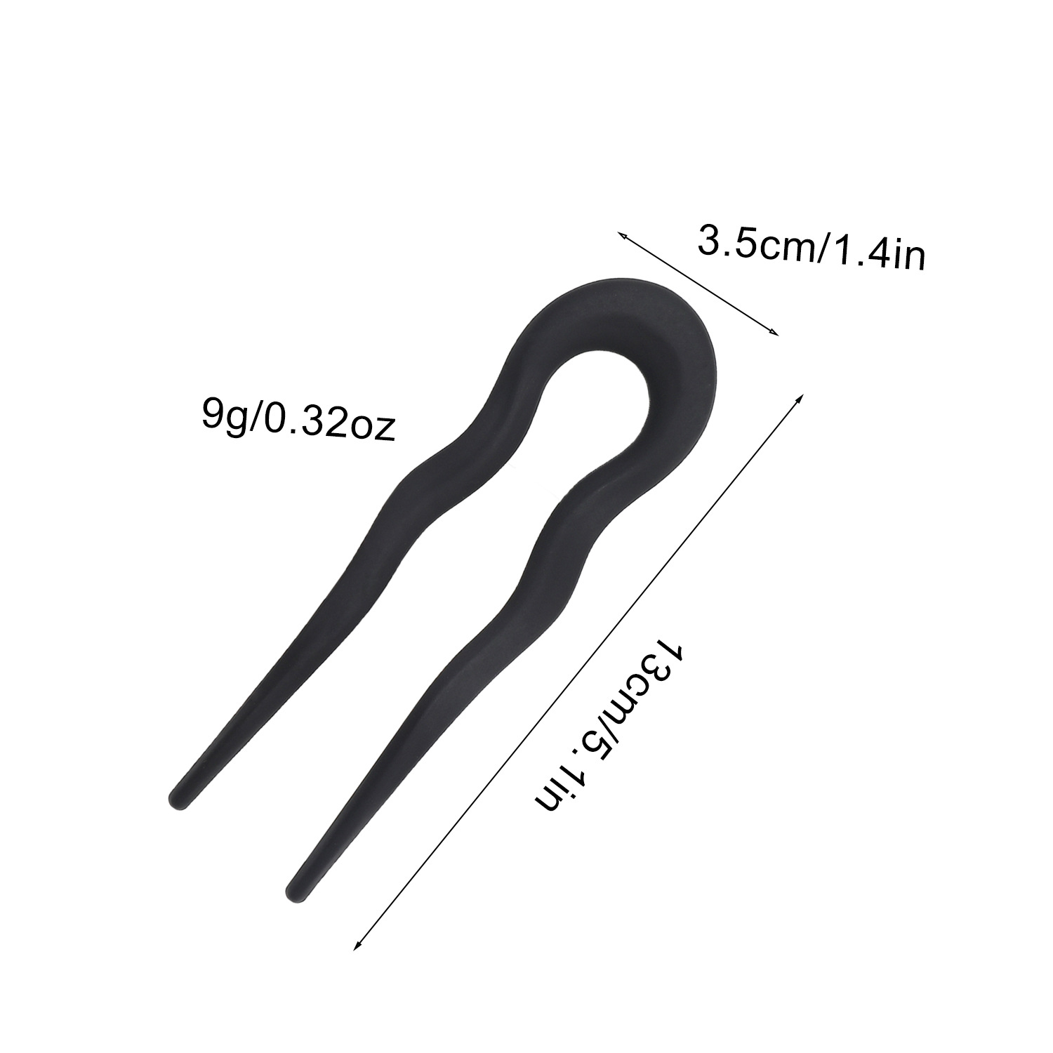 1/4 szt. Prosta, matowa spinka – Women Fashion Hair Style recenzja i cena
